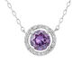 Collana Punto Luce Silver Rainbow Argento Rodiato Cubic Zirconia