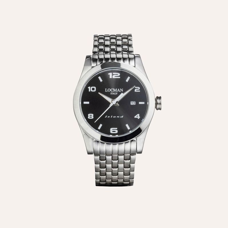 Orologio Al Quarzo Locman Island 0613a01s-00bkwhb0 - Orologi con Datario Uomo | Stroili