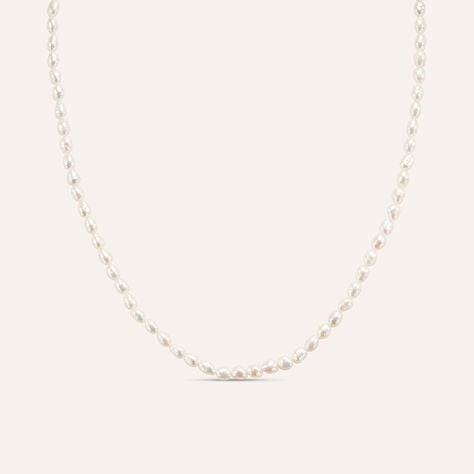 Collana Gabrielle Oro Giallo Perla D'Acqua Dolce - Collane Donna | Stroili