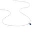 Collana Punto Luce Elizabeth Crown Oro Bianco Zaffiro Diamante - Collane Punto Luce Donna | Stroili