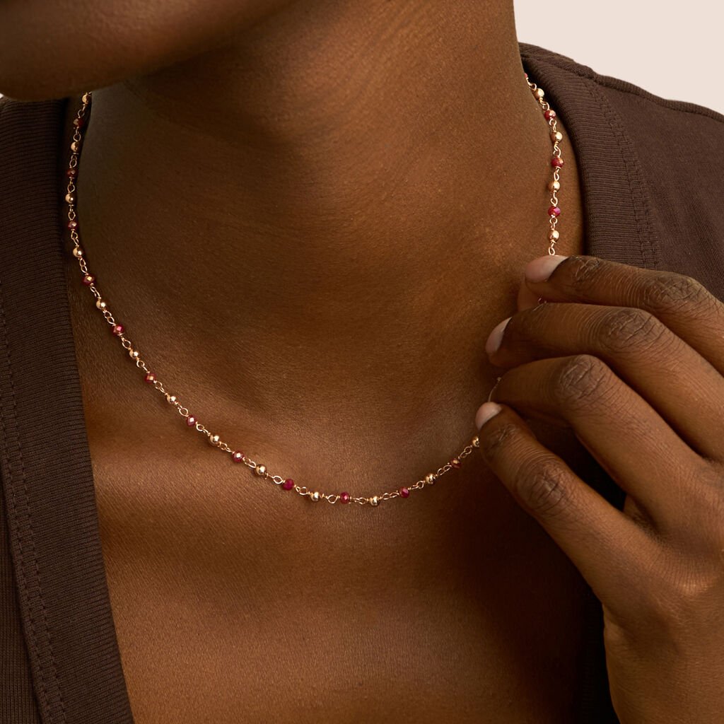 Collana Silver Soul Argento Rosa Cristallo - Collane Donna | Stroili
