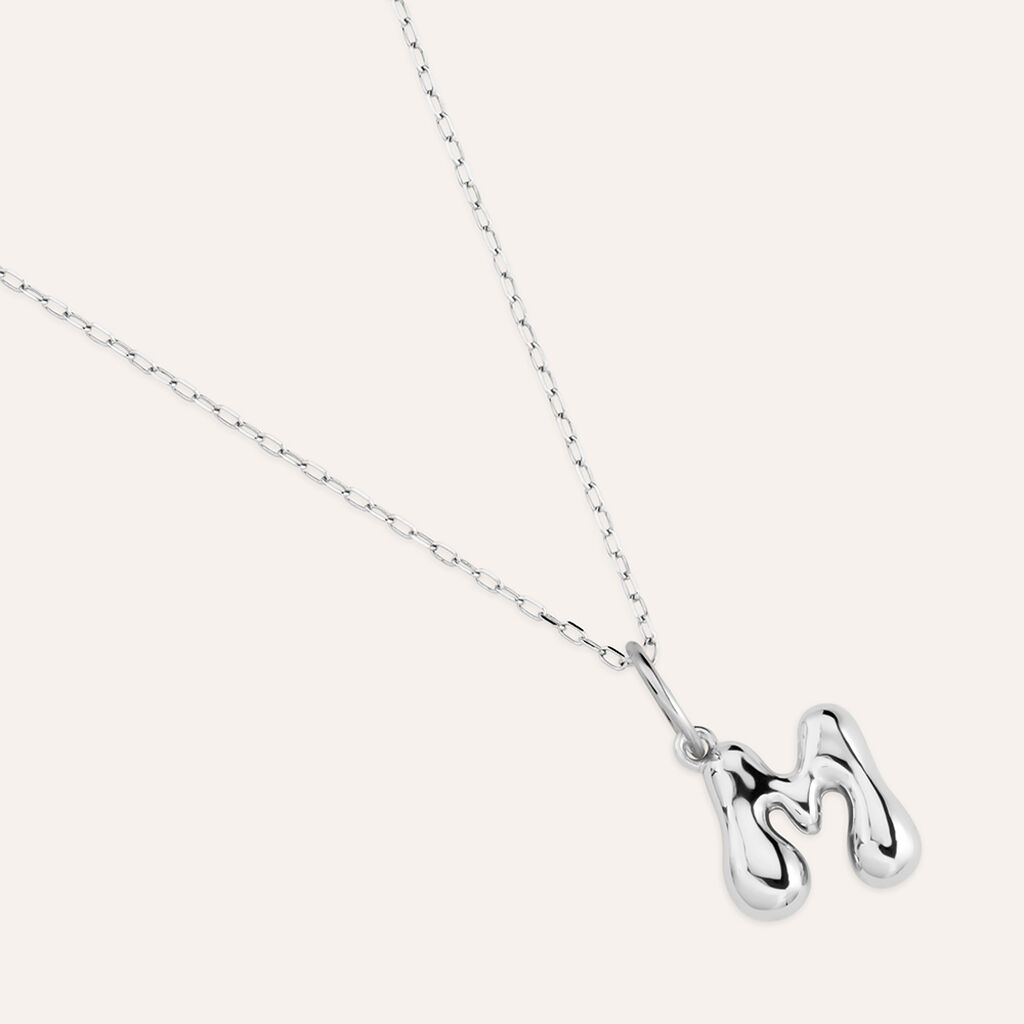 Pendente Love Beats Argento Rodiato