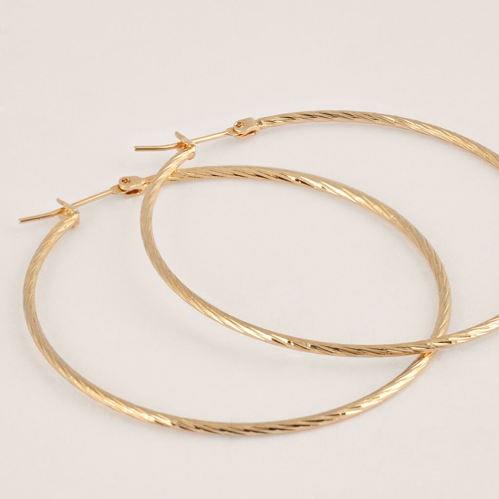 Orecchini A Cerchio Golden Dream Placcato Oro Giallo