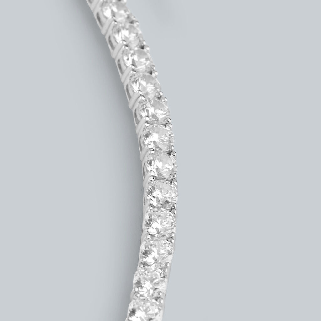 Bracciale Tennis Silver Elegance Argento Rodiato Cubic Zirconia - Bracciali Tennis Donna | Stroili