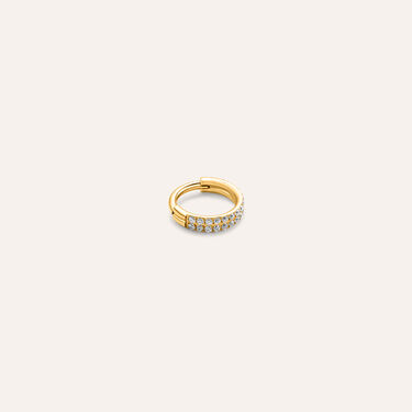 Piercing Orecchio Radiance Titanio ASTM F136 Giallo Cubic Zirconia