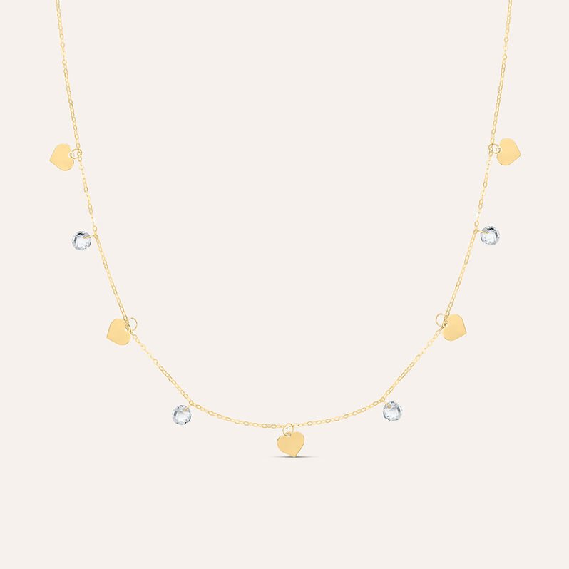 Collana Beverly Oro Giallo Cubic Zirconia - Collane Donna | Stroili