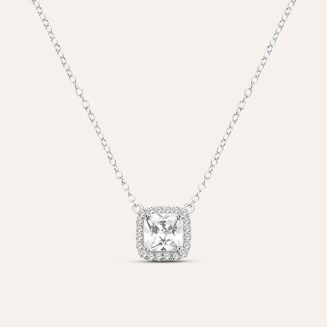 Collana Silver Elegance Argento Rodiato Cubic Zirconia - Collane Donna | Stroili