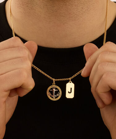Pendente L'homme Or Oro Bicolore