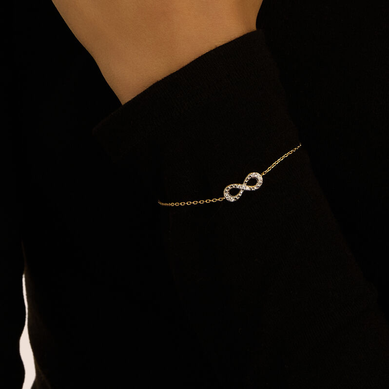Bracciale Golden Dream Placcato Oro Giallo Cubic Zirconia - Bracciali Amicizia Donna | Stroili