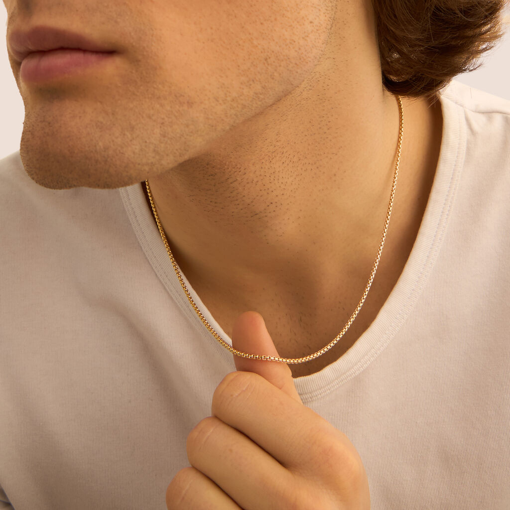 Catena L'homme Or Oro Giallo