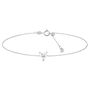Bracciale Punto Luce Claire Oro Bianco Cubic Zirconia