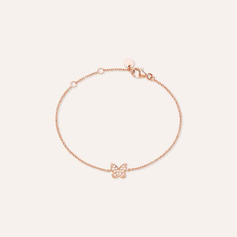 Bracciale Silver Moments Argento Rosa Cubic Zirconia - Bracciali Amicizia Donna | Stroili