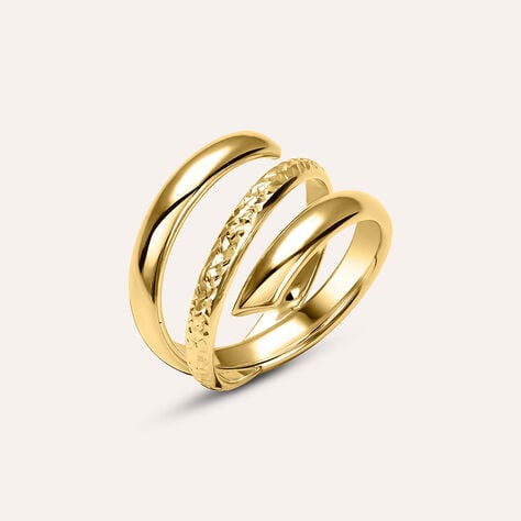 Anello Fascia Golden Lover Oro Giallo - Anelli 18 Carati Donna | Stroili