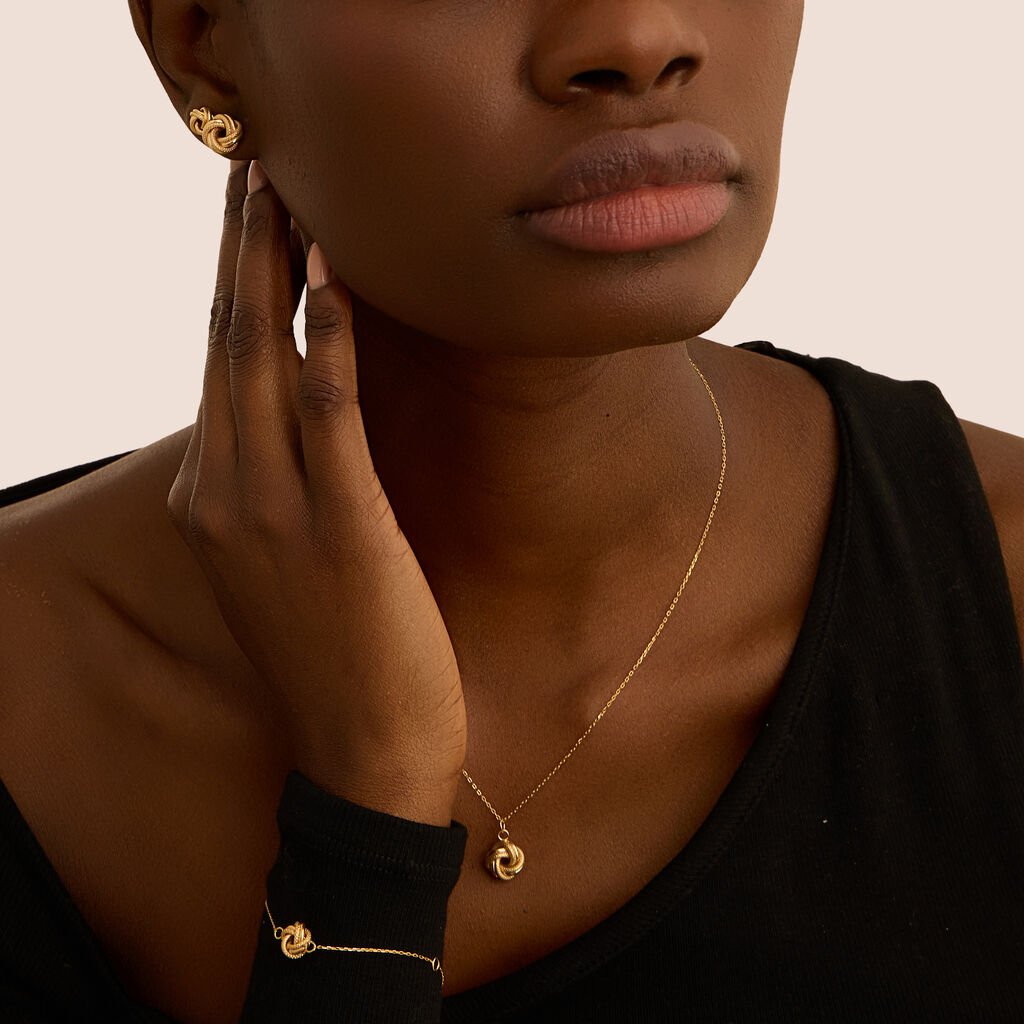 Orecchini Lobo Isabelle Oro Giallo