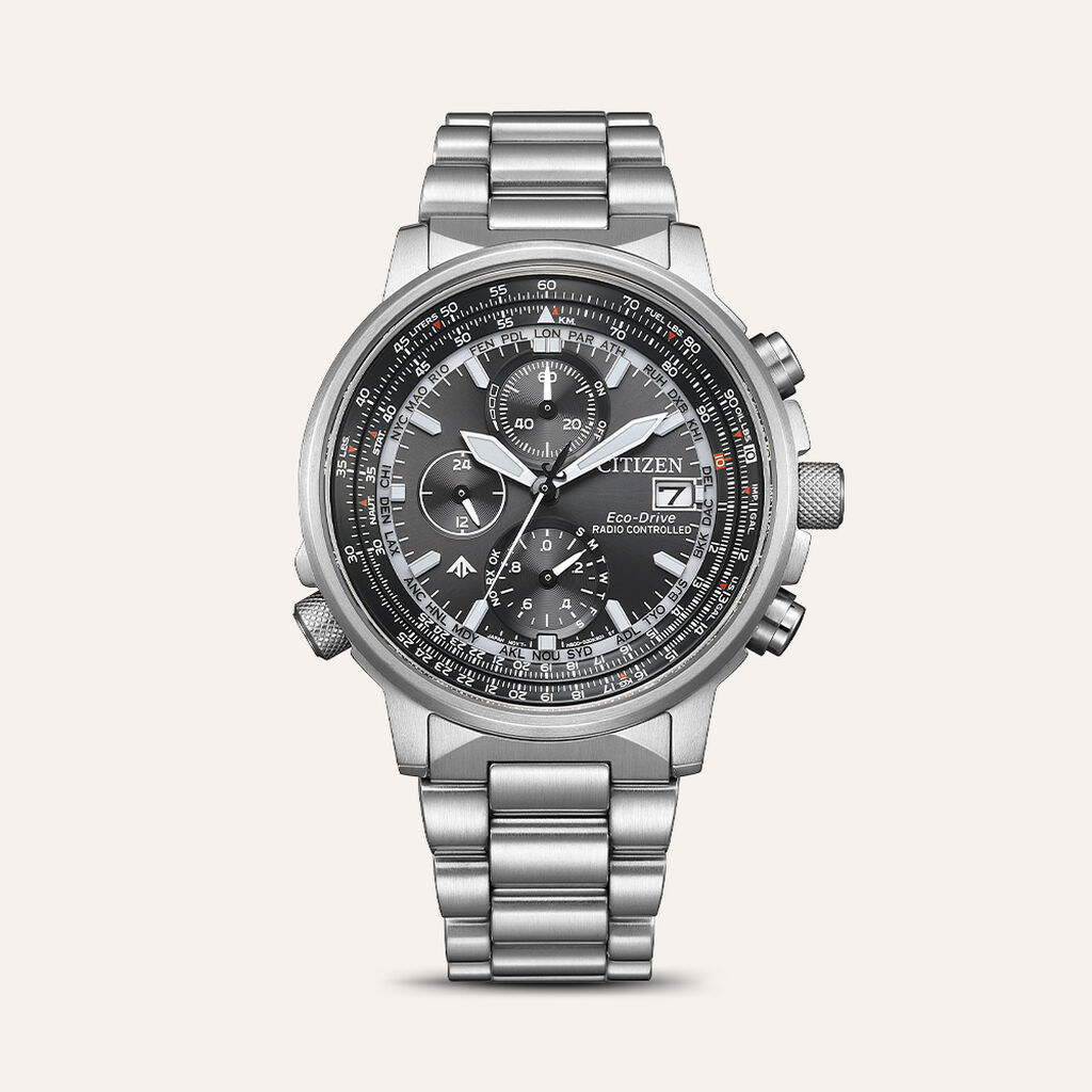 Orologio Eco Drive Citizen Radiocontrollato At8300-58e
