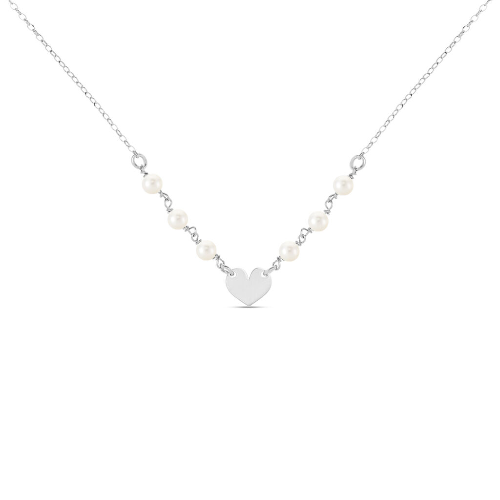Collana Silver Pearls Argento Rodiato Perla sintentica - Collane Donna | Stroili
