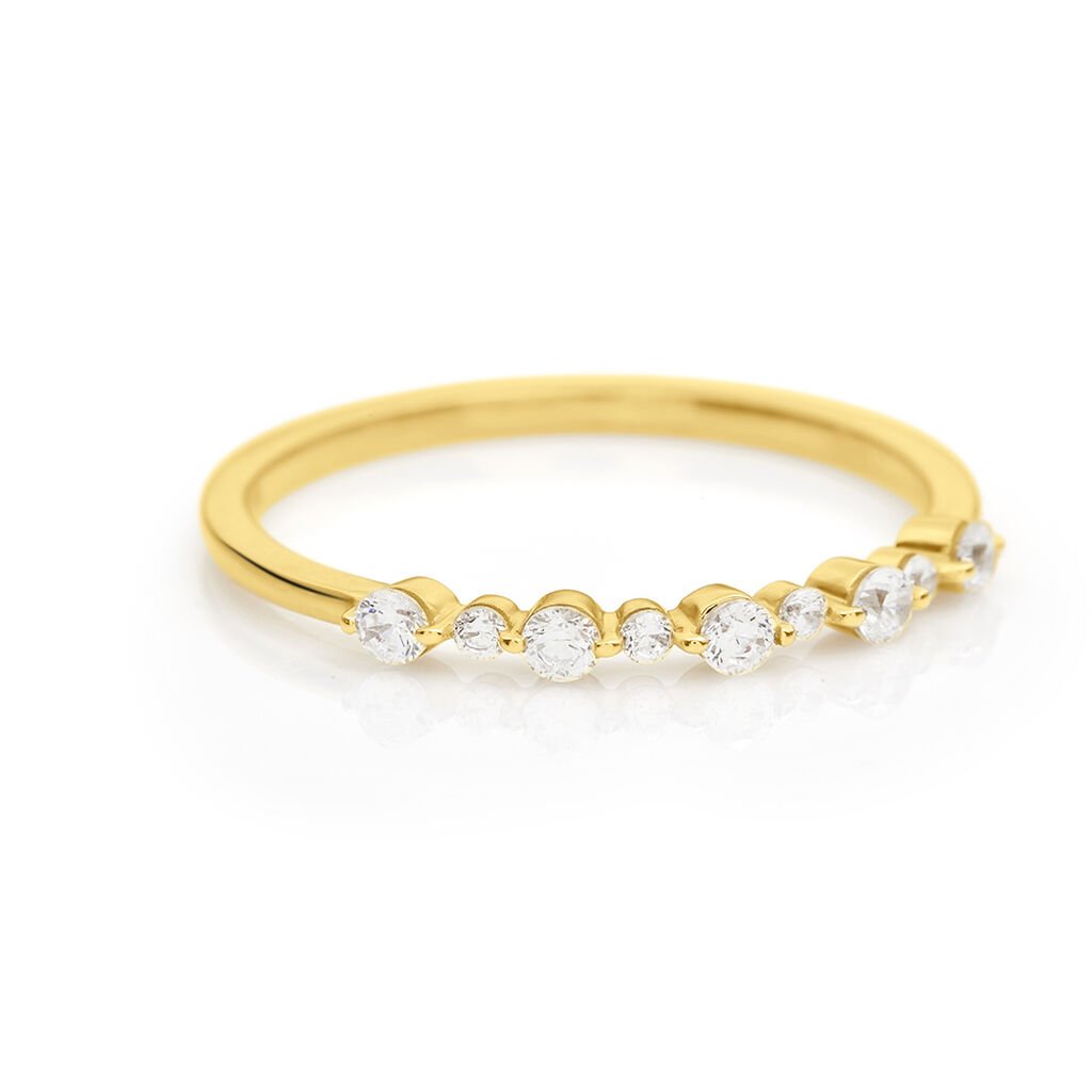 Anello Riviere Claire Oro Giallo Cubic Zirconia - Anelli Riviere Donna | Stroili