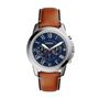 Orologio Cronografo Uomo Fossil Grant quadrante blu FS5210-RE21