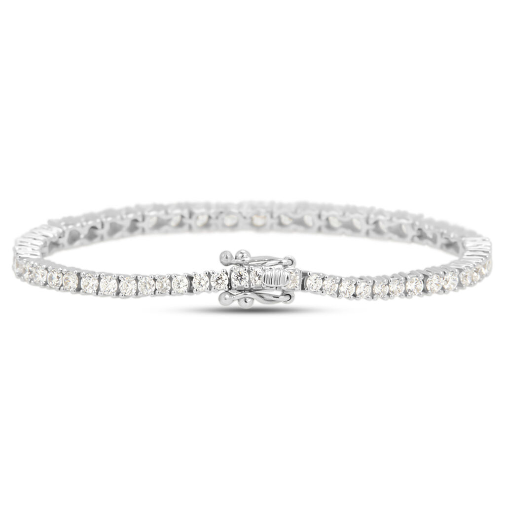 Bracciale Tennis Silver Elegance Argento Rodiato Cubic Zirconia - Bracciali Tennis Donna | Stroili