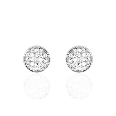 Orecchini Lobo Silver Shine Argento Rodiato Cubic Zirconia - Orecchini a Lobo Donna | Stroili