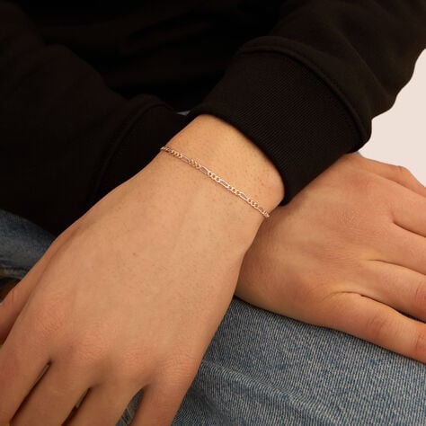 Bracciale Catena L'homme Or Oro Bicolore - Bracciali Uomo | Stroili