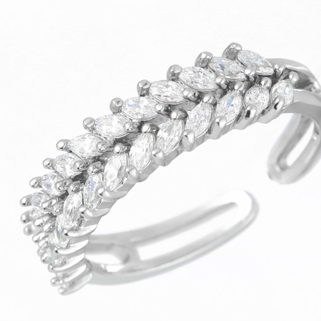 Anello Fantasia Romantic Shine Metallo Cristallo - Anelli con Pietre Donna | Stroili