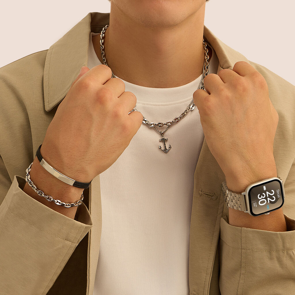 Catena Man Code Acciaio