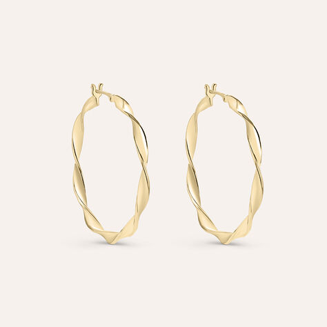 Orecchini A Cerchio Golden Dream Placcato Oro Giallo - Orecchini a Cerchio Donna | Stroili