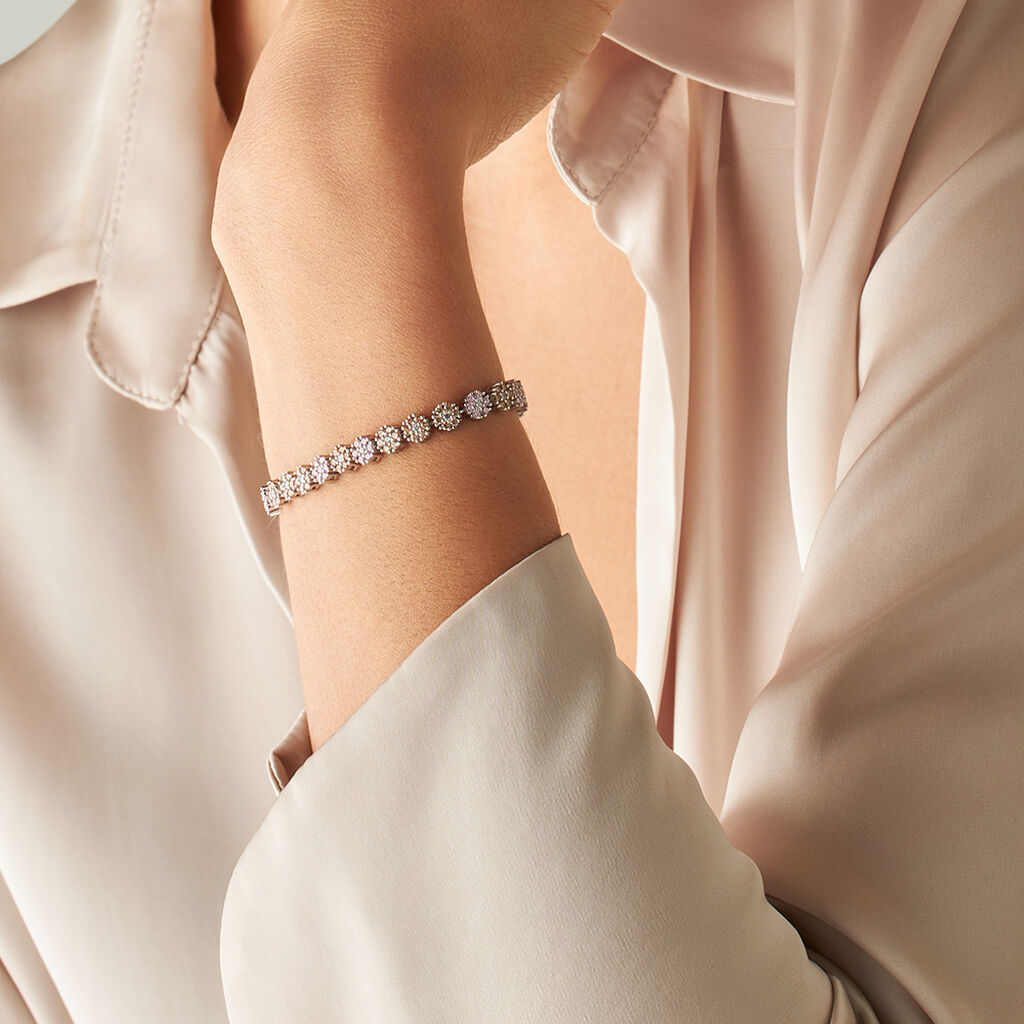 Bracciale Silver Shine Argento Rodiato Cubic Zirconia - Bracciali Donna | Stroili