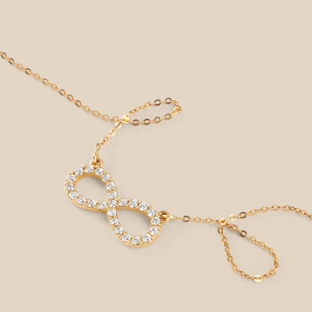 Collana Claire Oro Giallo Cubic Zirconia - Collane Donna | Stroili