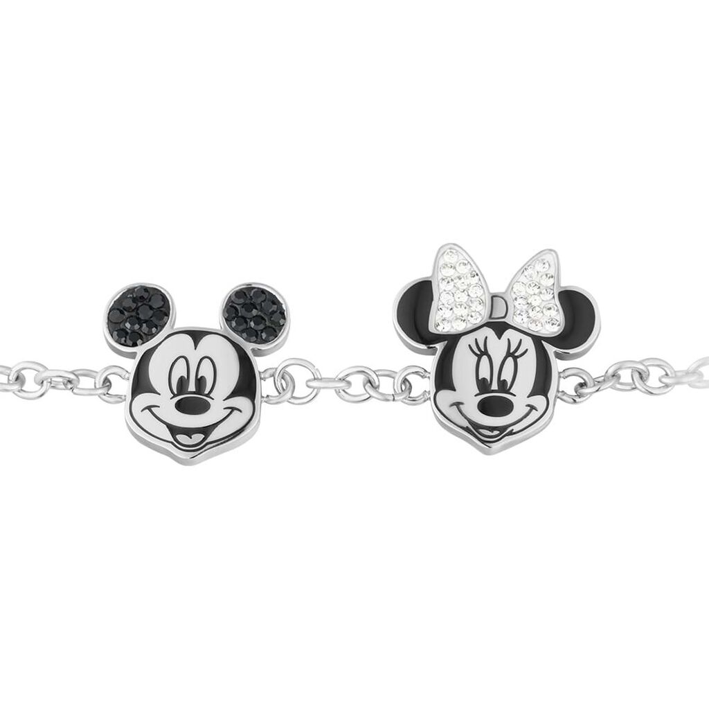 Bracciale Mickey Mouse & Friends Acciaio Cristallo - Bracciali Donna | Stroili