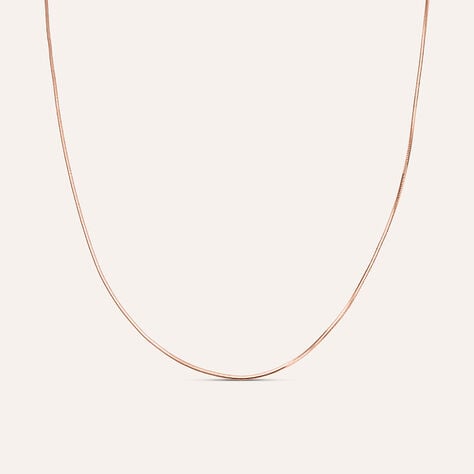 Catenina Silver Collection Argento Rosa - Collane Catena Donna | Stroili