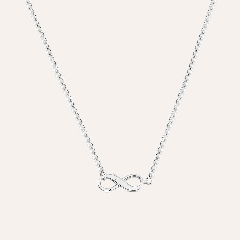 Collana Silver Collection Argento Rodiato - Collane Catena Donna | Stroili