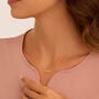 Collana Bianca Gold Names Oro Giallo