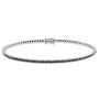 Bracciale Tennis L'homme Diamant Oro Bianco Diamante