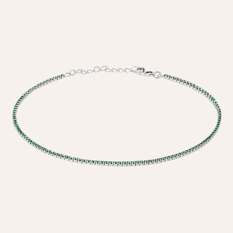 Cavigliera Silver Rainbow Argento Rodiato Cubic Zirconia - Cavigliere Donna | Stroili