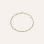 Bracciale Catena Oro Uomo Oro Bicolore
