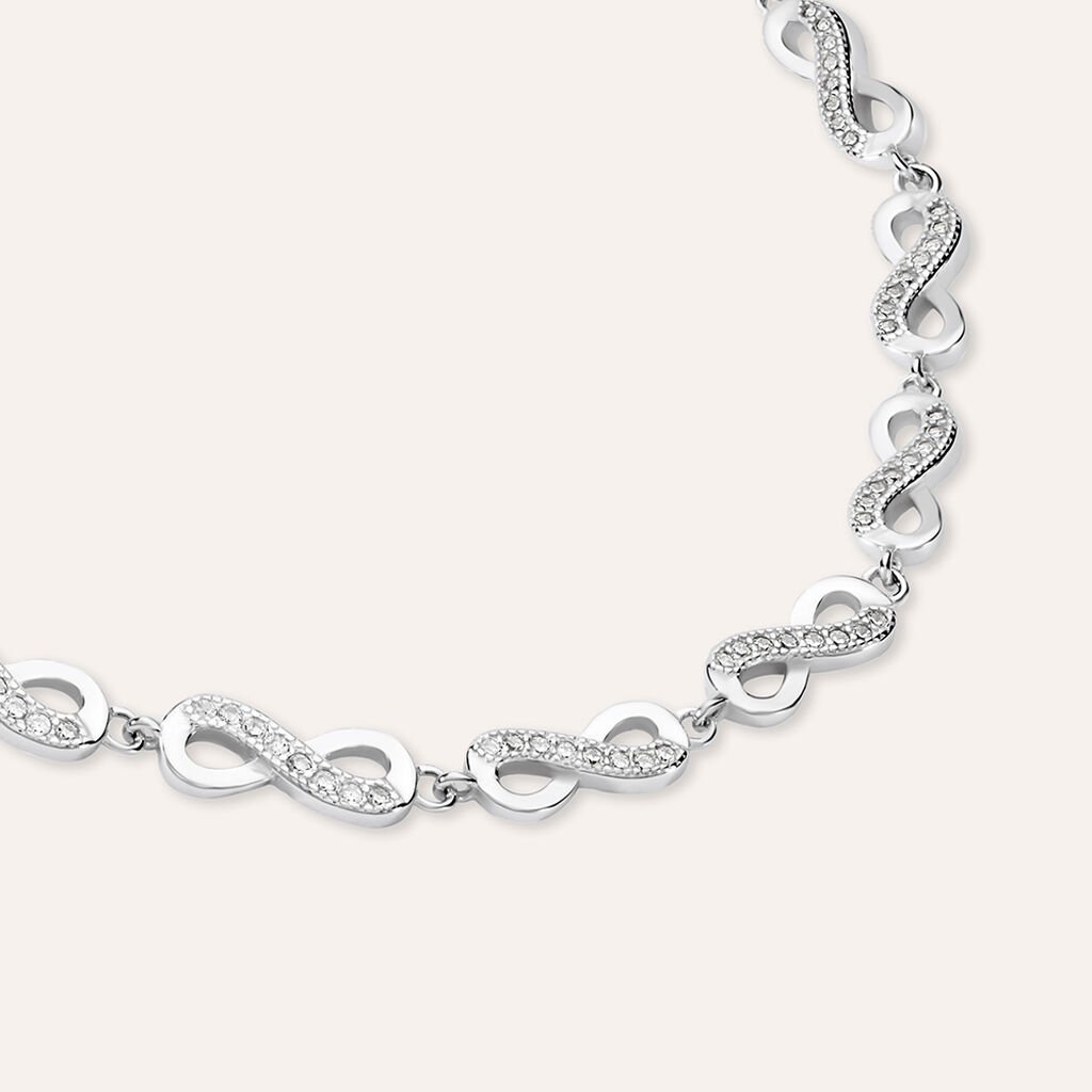 Bracciale Silver Moments Argento Rodiato Cubic Zirconia