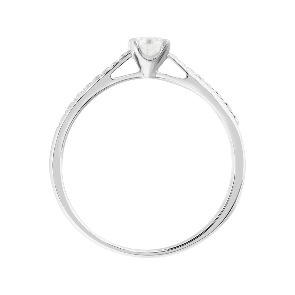 Anello Solitario Diamade Oro Bianco Diamante Lab-Grown - Anelli con Pietre Donna | Stroili