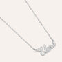 Collana Elena Gold Names Oro Bianco