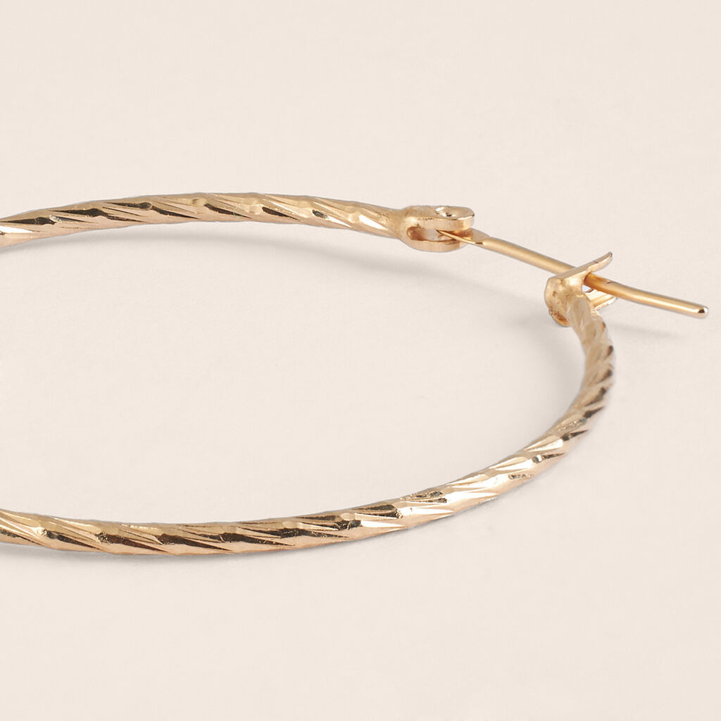 Orecchini A Cerchio Golden Dream Placcato Oro Giallo