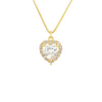 Collana Punto Luce Claire Oro Giallo Cubic Zirconia