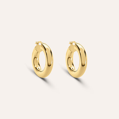 Orecchini A Cerchio Toujours Oro Giallo - Orecchini a Cerchio Donna | Stroili