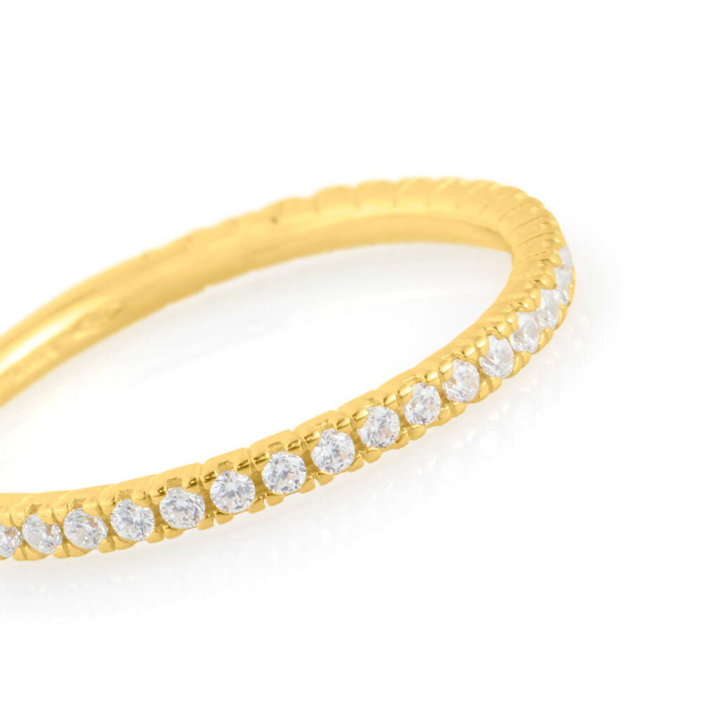 Anello Eternity Claire Oro Giallo Cubic Zirconia - Anelli Eternity Donna | Stroili