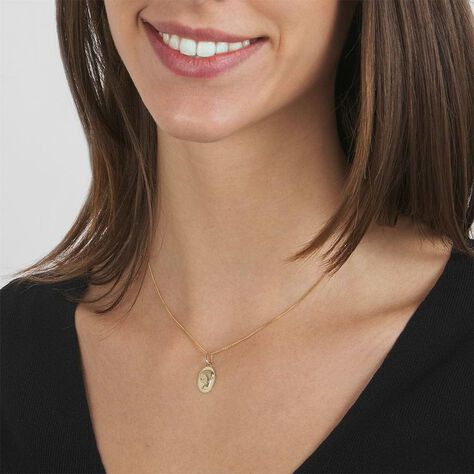 Pendente Holy Oro Giallo - Ciondoli con Incisione Unisex | Stroili