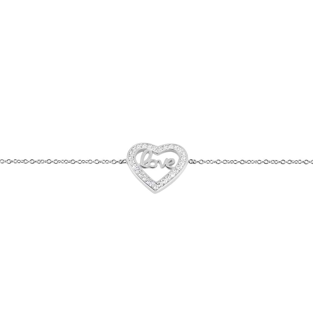 Bracciale Silver Moments Argento Rodiato Cubic Zirconia - Bracciali Amicizia Donna | Stroili