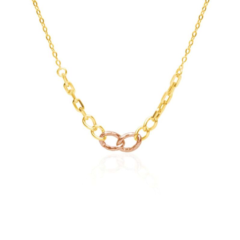 Catena Beverly Oro Bicolore - Collane Catena Donna | Stroili