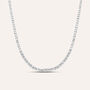 Collana Tennis Silver Elegance Argento Rodiato Cubic Zirconia