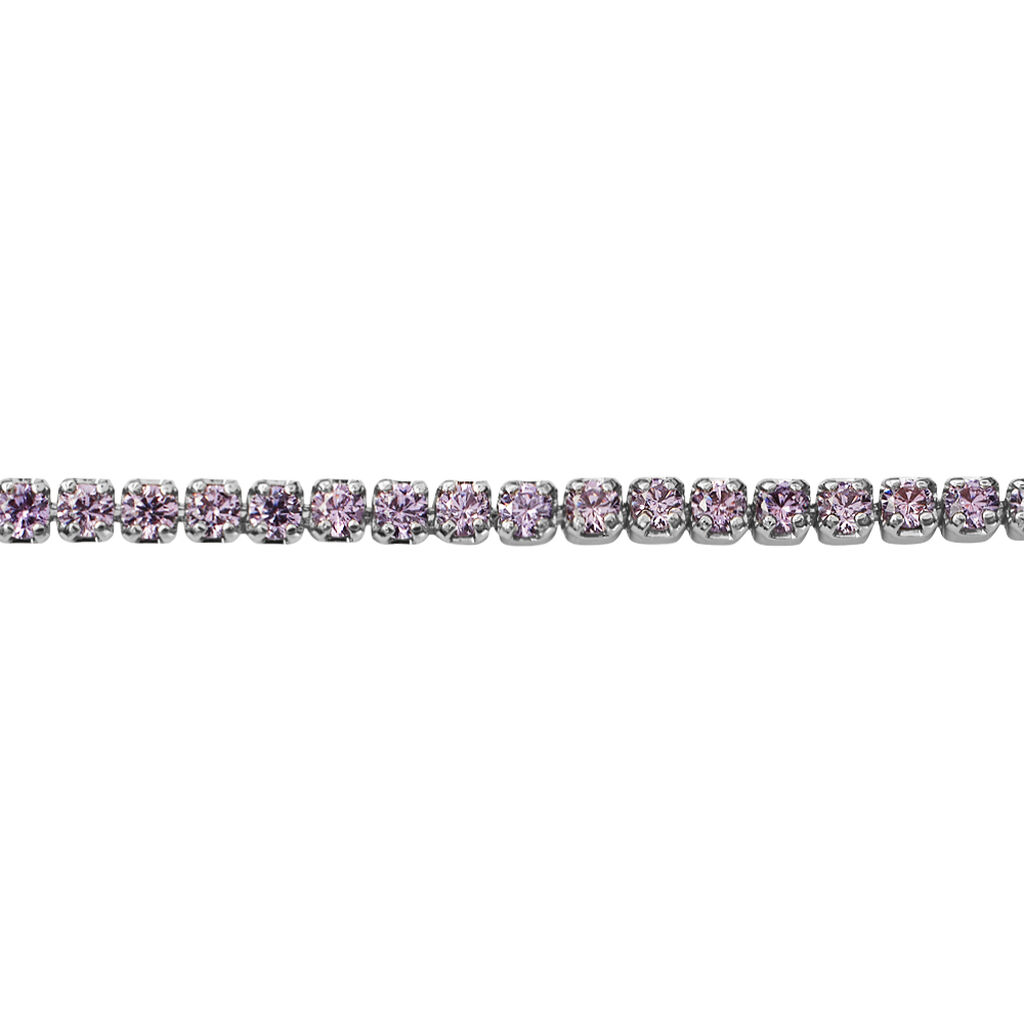 Cavigliera Silver Rainbow Argento Rodiato Cubic Zirconia - Cavigliere Donna | Stroili