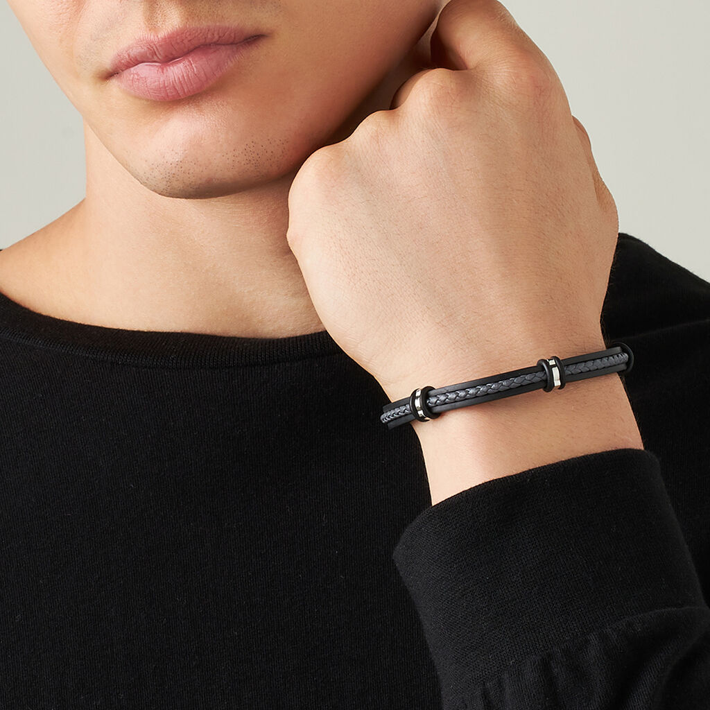 Bracciale Man Code Acciaio - Bracciali Uomo | Stroili